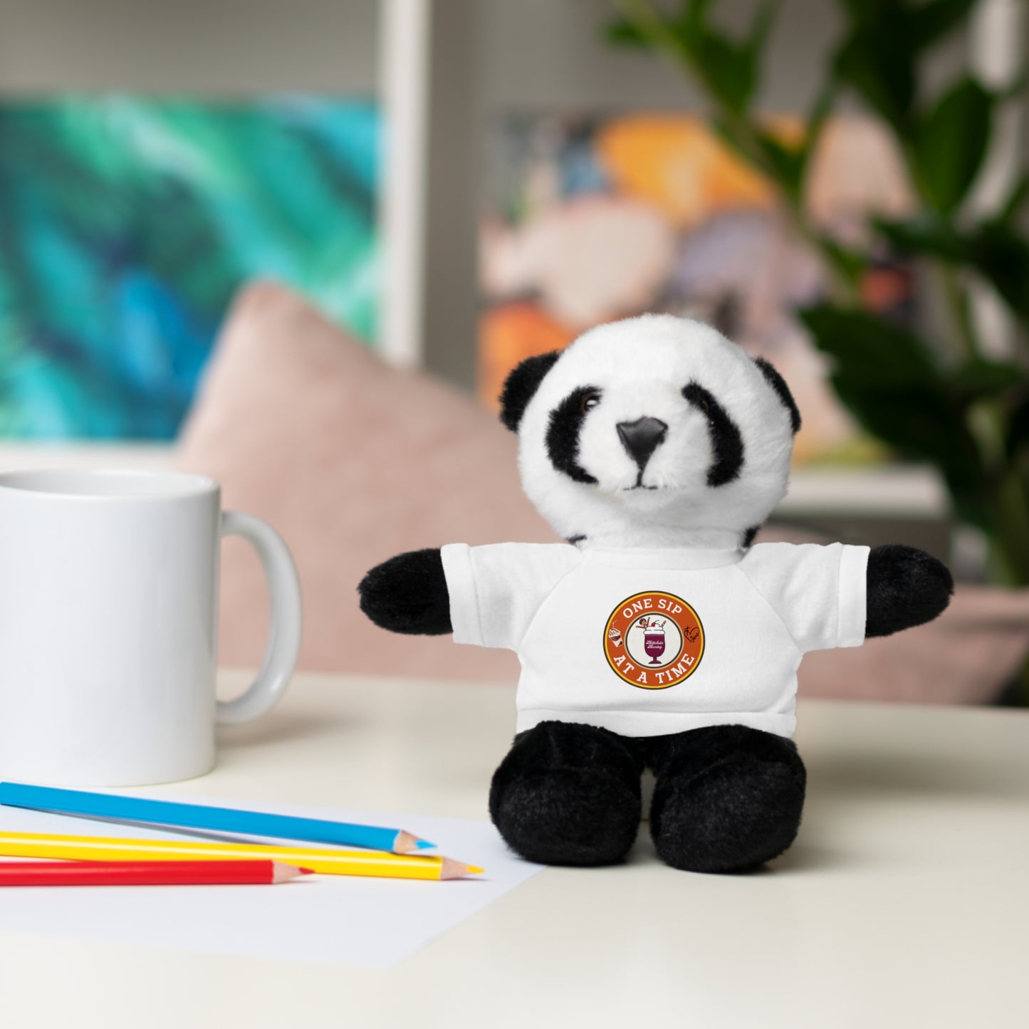 Lunes de batidos de peluche con camiseta