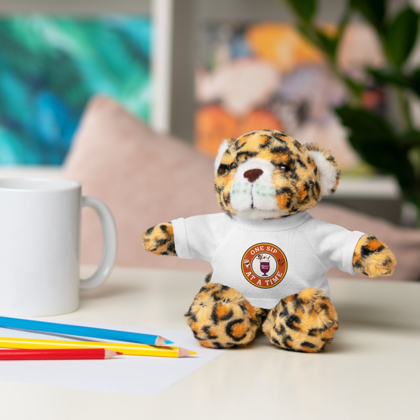 Lunes de batidos de peluche con camiseta