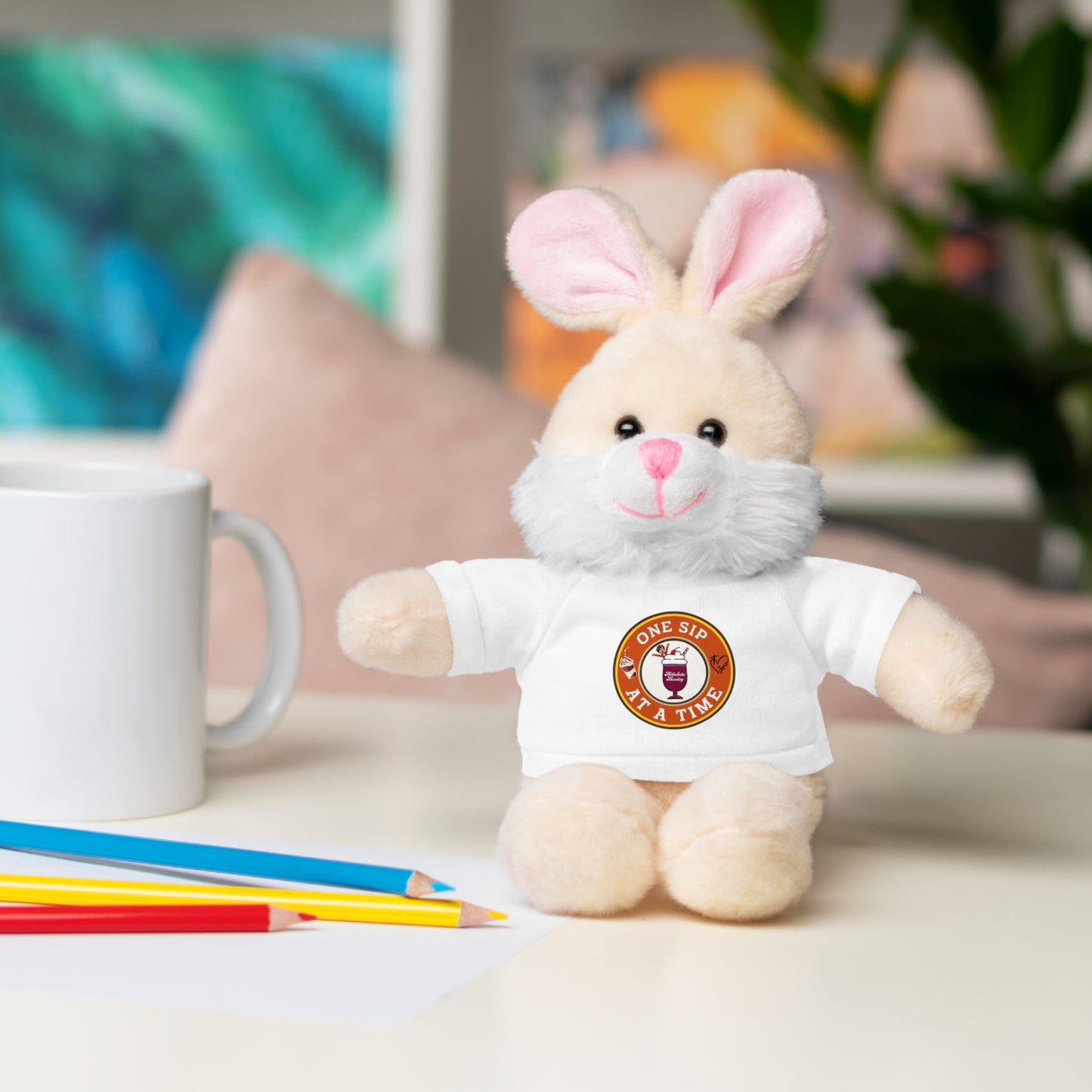 Lunes de batidos de peluche con camiseta