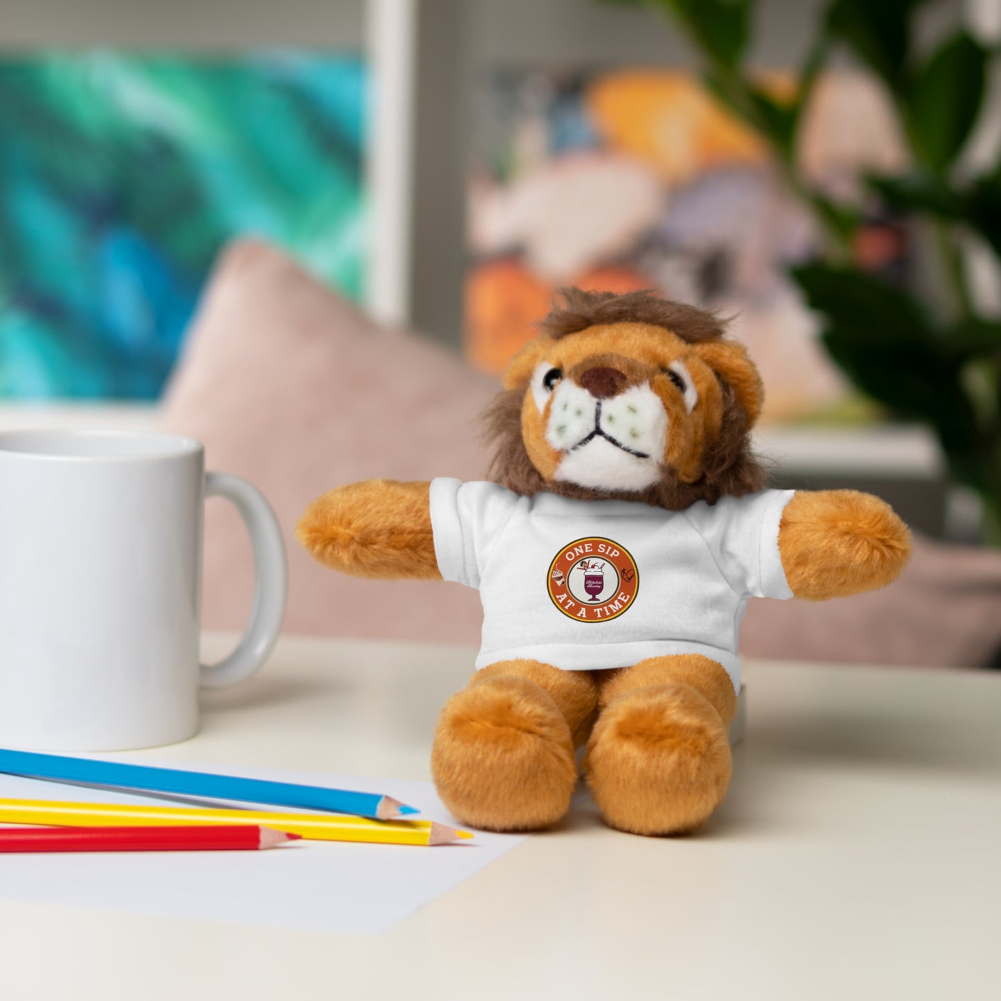 Lunes de batidos de peluche con camiseta