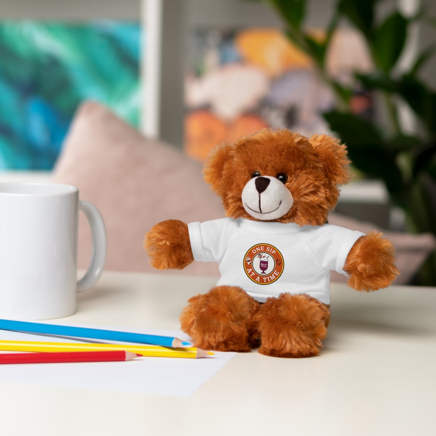 Lunes de batidos de peluche con camiseta