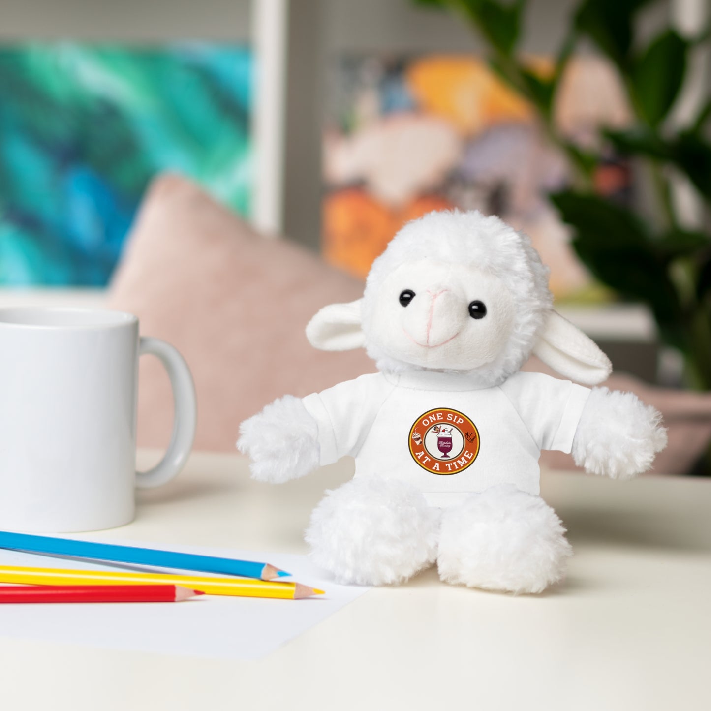 Lunes de batidos de peluche con camiseta