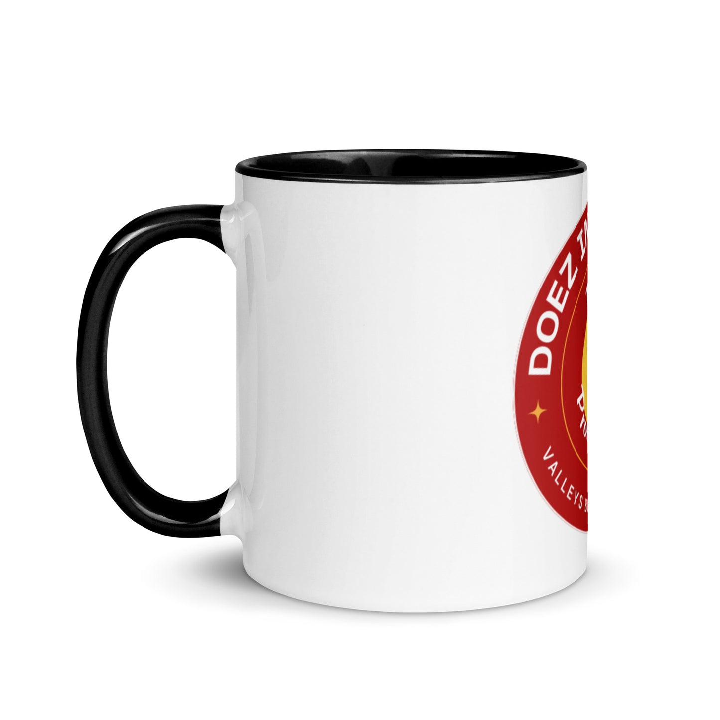 Taza Doez con color en el interior
