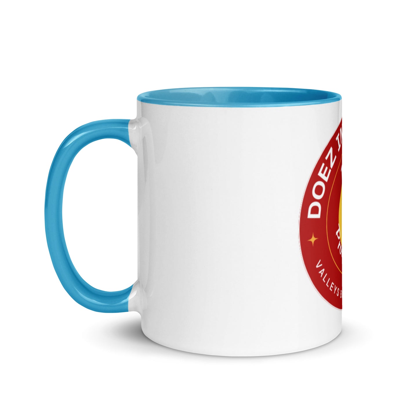Taza Doez con color en el interior
