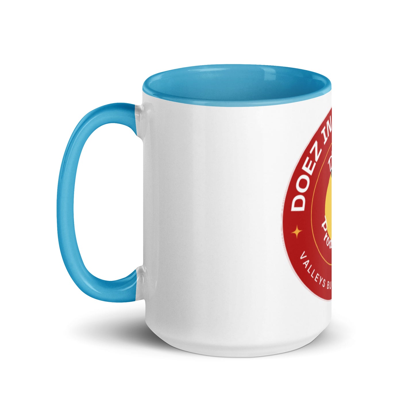 Taza Doez con color en el interior