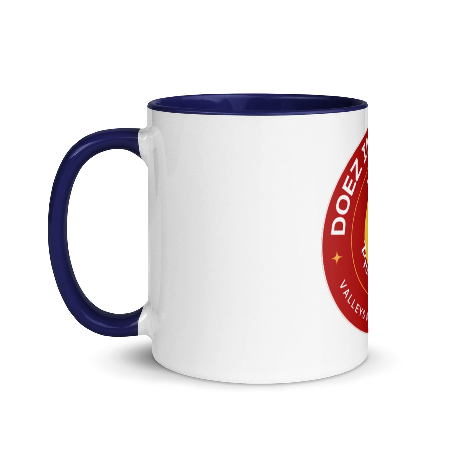 Taza Doez con color en el interior