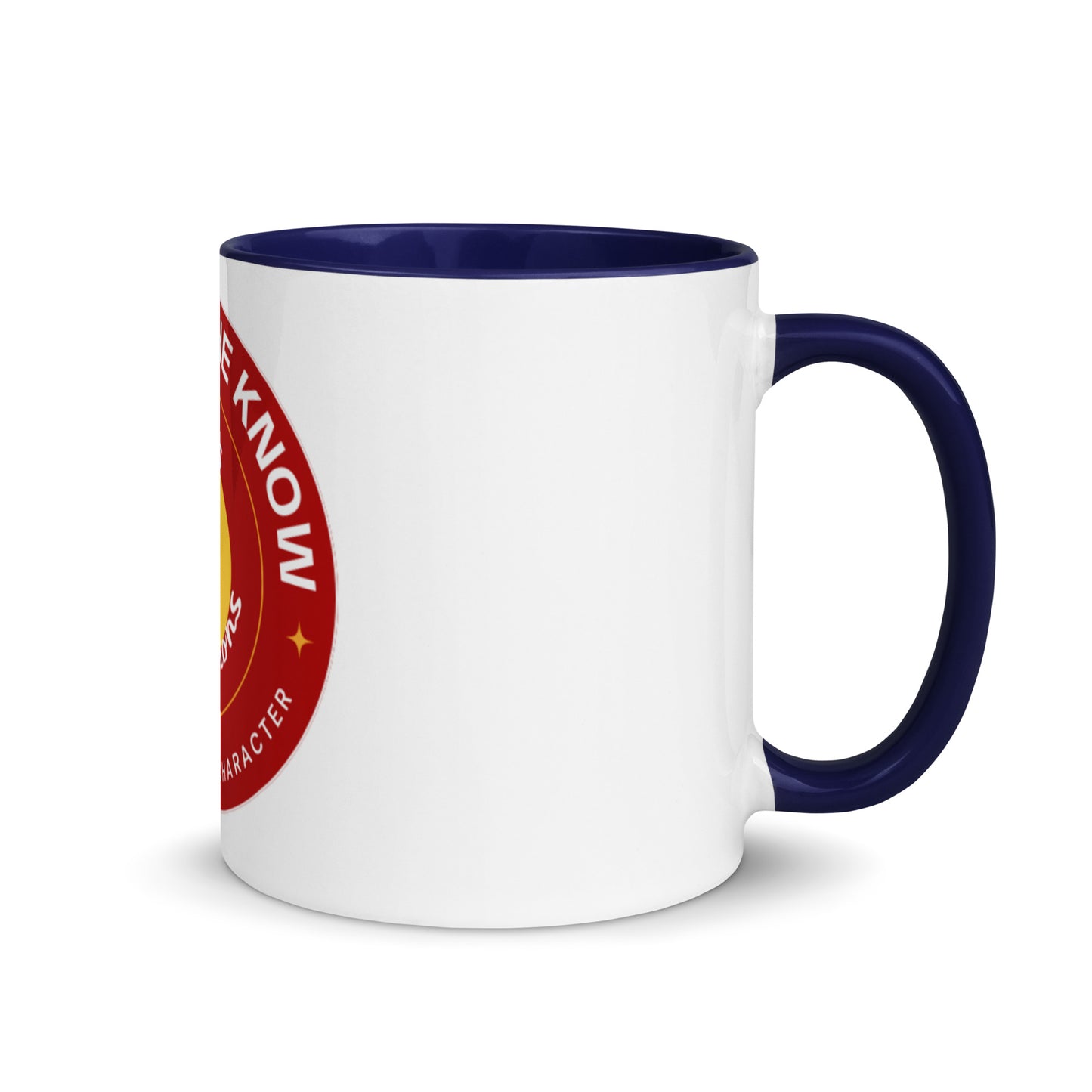 Taza Doez con color en el interior