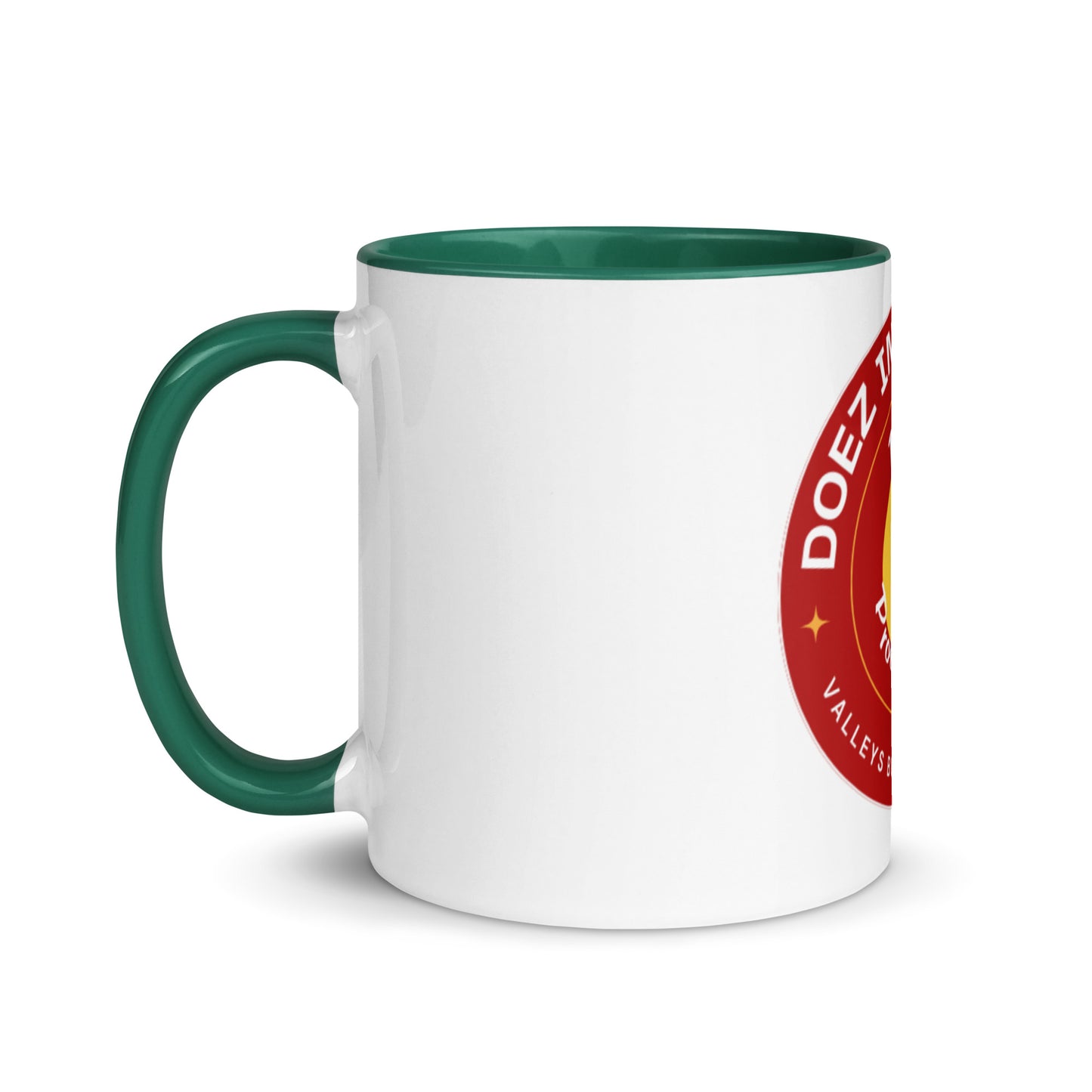 Taza Doez con color en el interior