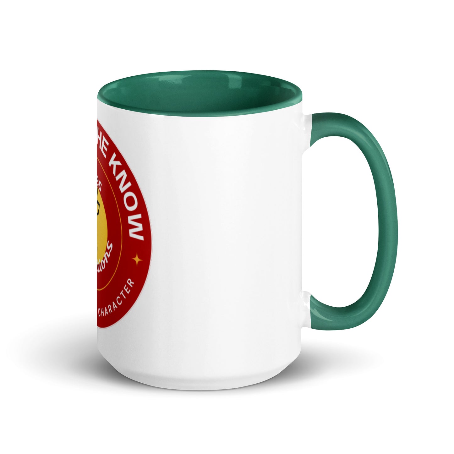 Taza Doez con color en el interior