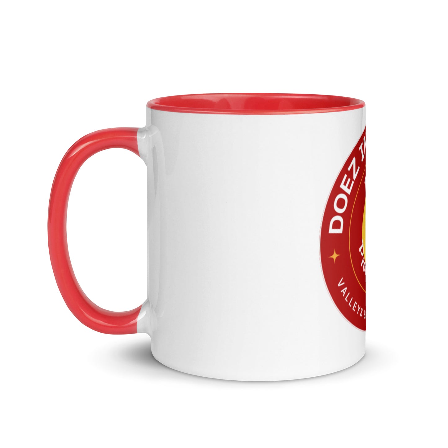 Taza Doez con color en el interior