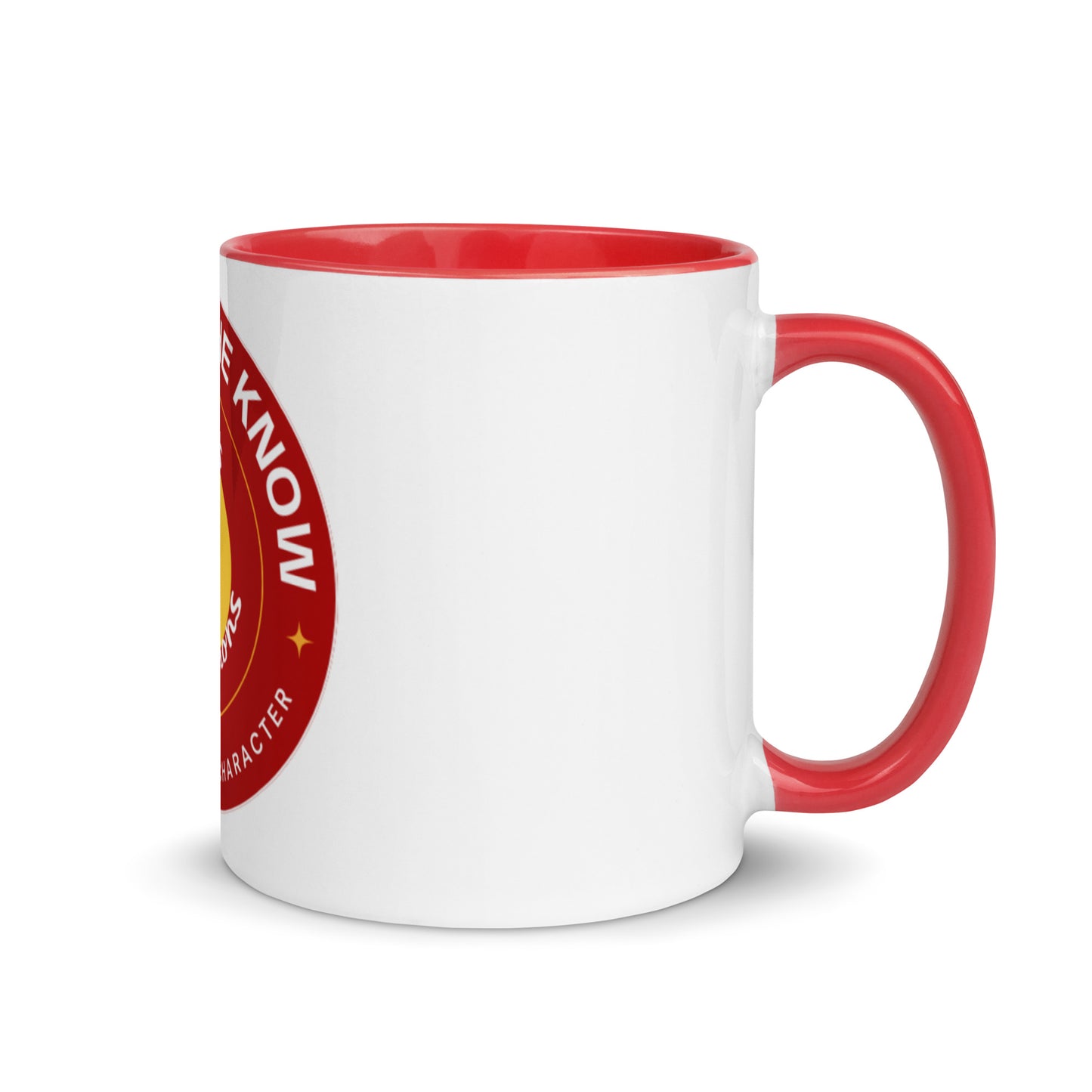 Taza Doez con color en el interior