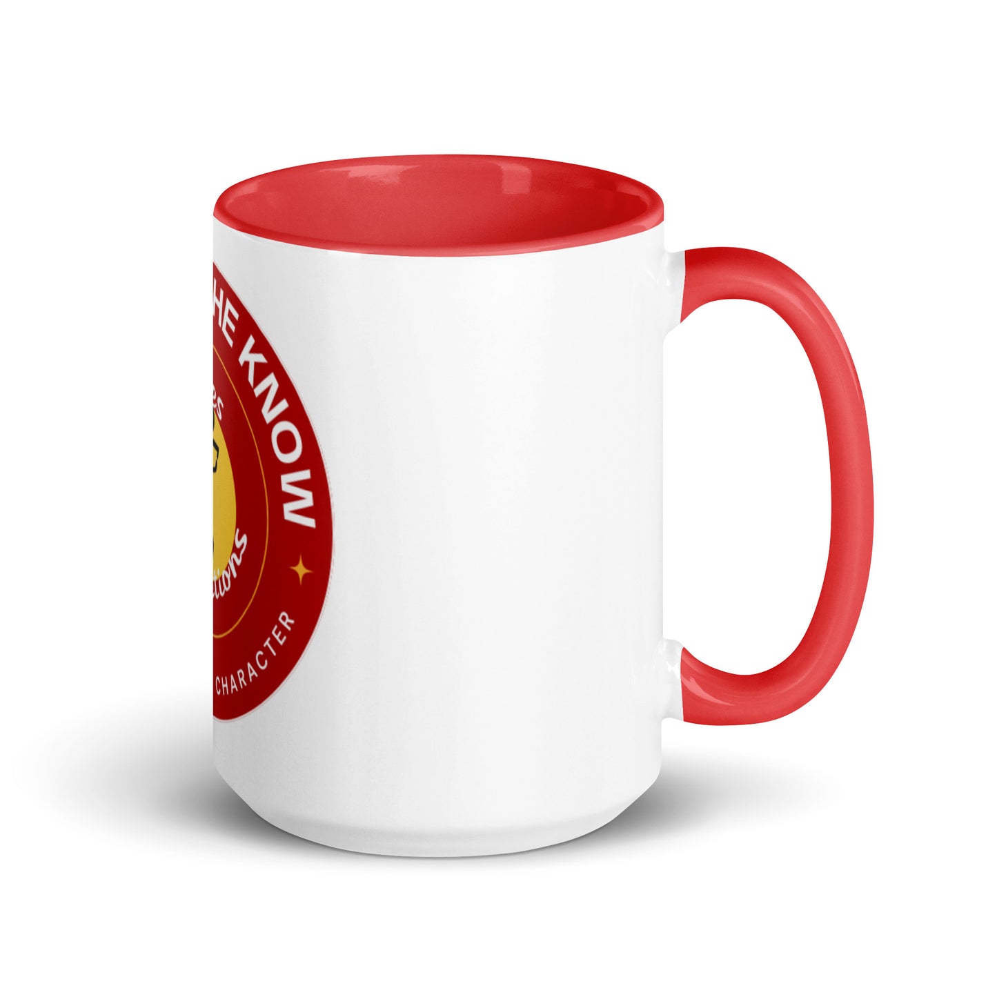 Taza Doez con color en el interior