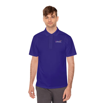 Milkshake Monday Men's Sport Polo Shirt